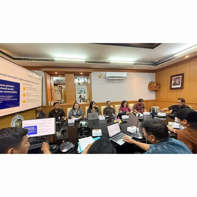 EKSPLORASI PENERAPAN SELF-MANAGING ORGANIZATION (SMO) : KOTA DENPASAR TERIMA KUNJUNGAN STUDI POLITEKNIK STIA LAN MAKASSAR